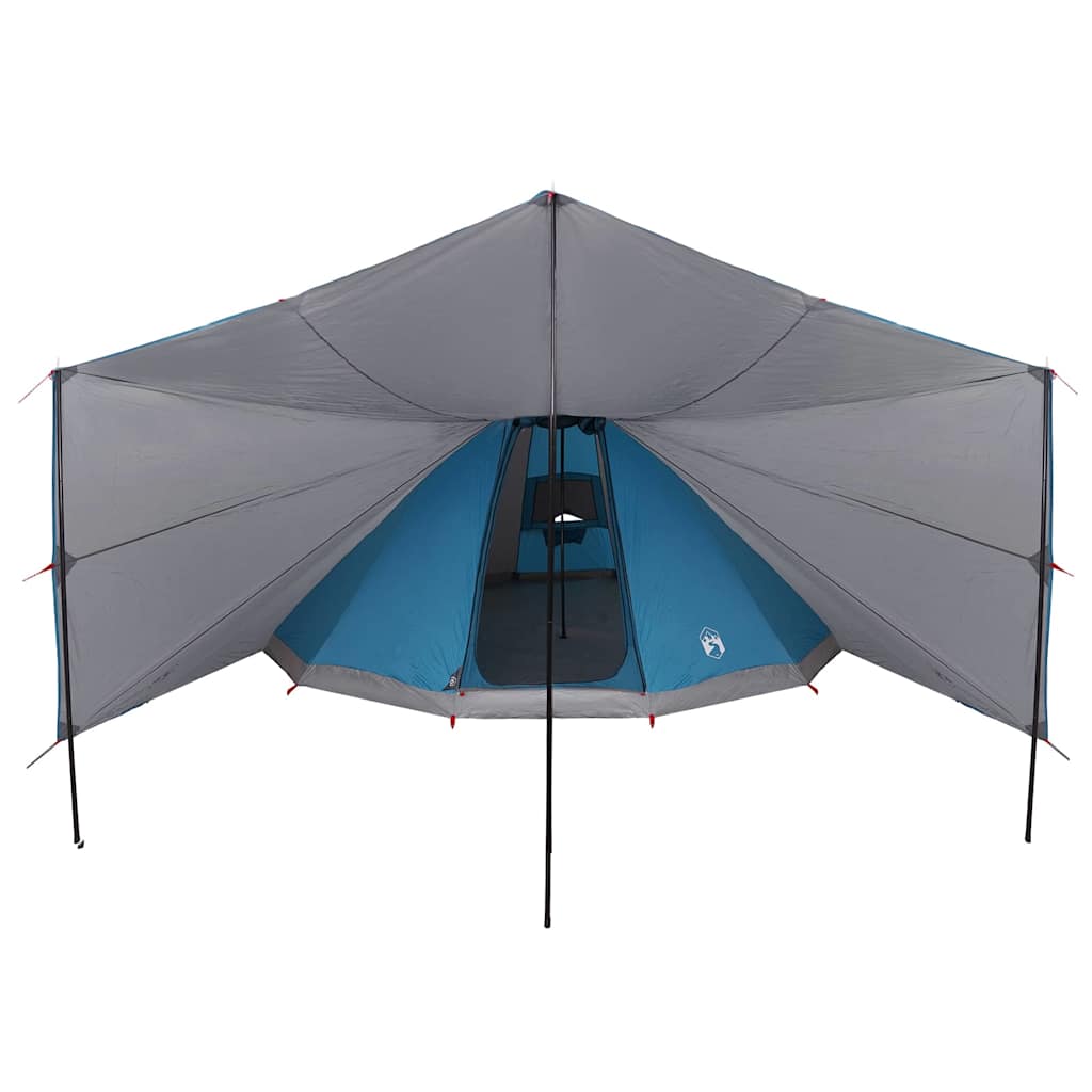 Tipi Tent met dak met opslag Blauw 510 x 690 x 330 cm taft