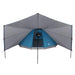 Tipi Tent met dak met opslag Blauw 510 x 690 x 330 cm taft