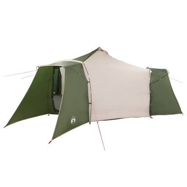 Tipi Tent met dak met opslag Groen 492 x 492 x 275 cm taft