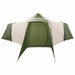 Tipi Tent met dak met opslag Groen 492 x 492 x 275 cm taft