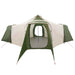 Tipi Tent met dak met opslag Groen 492 x 492 x 275 cm taft