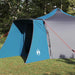 Tipi Tent met dak met opslag Blauw 492 x 492 x 275 cm taft