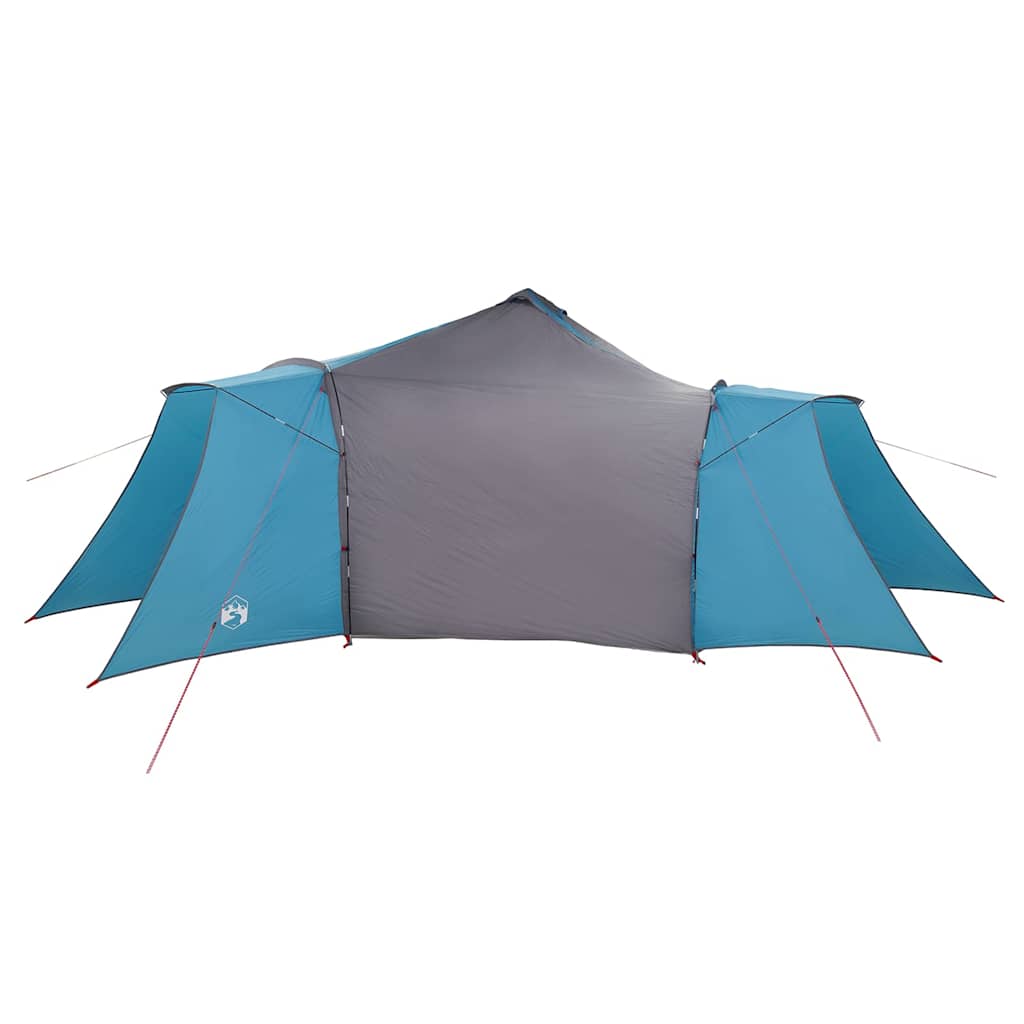 Tipi Tent met dak met opslag Blauw 492 x 492 x 275 cm taft