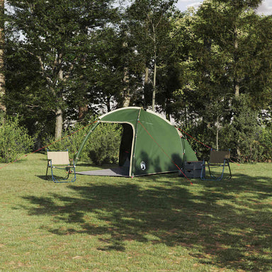 Huisje Tent met dak met opslag Groen 370 x 230 x 185 cm taft