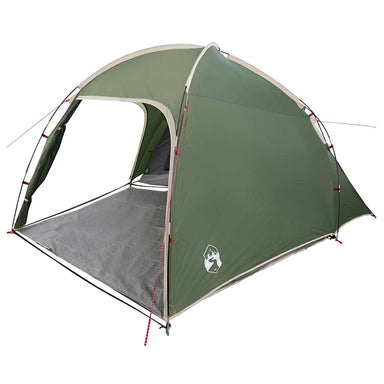 Huisje Tent met dak met opslag Groen 370 x 230 x 185 cm taft