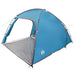Huisje Tent met dak met opslag Blauw 370 x 230 x 185 cm taft