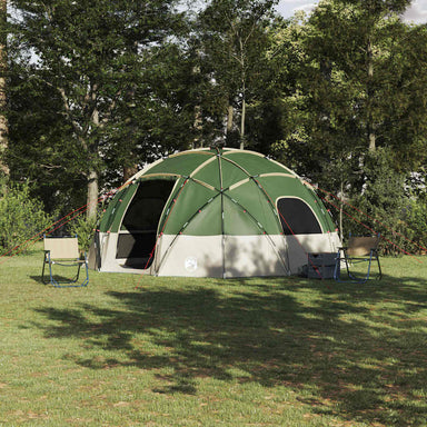 Koepeltent met dak met opslag Groen 475 x 475 x 235 cm taft