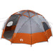 Koepeltent met dak Grijs en Oranje 475 x 475 x 235 cm taft
