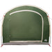 Tent met dak met opslag Groen 268 x 240 x 191 cm Polyester