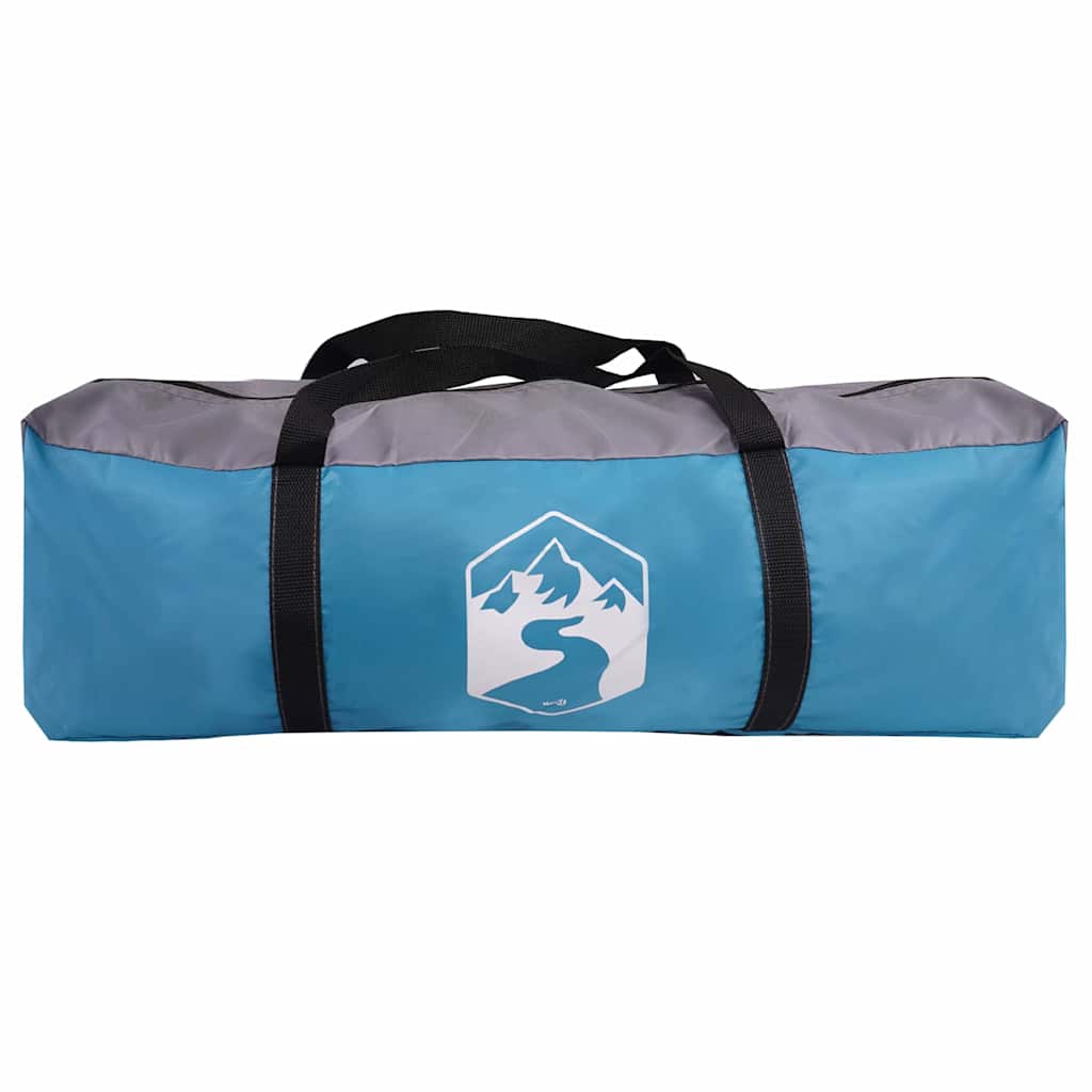 Tent met dak met opslag Blauw 268 x 240 x 191 cm Polyester