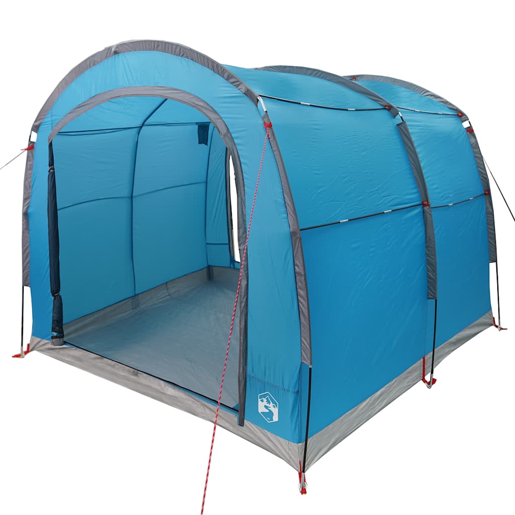 Tent met dak met opslag Blauw 268 x 240 x 191 cm Polyester