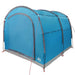 Tent met dak met opslag Blauw 268 x 240 x 191 cm Polyester