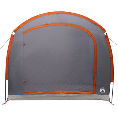 Tent met dak Grijs en oranje 268 x 240 x 191 cm Polyester