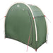 Fietstent met dak met opslag Groen 210 x 90 x 174 cm