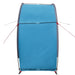 Fietstent met dak met opslag Blauw 210 x 90 x 174 cm