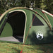 Koepeltent 4-persoons 308 x 268 x 130 cm Waterdicht Groen taft