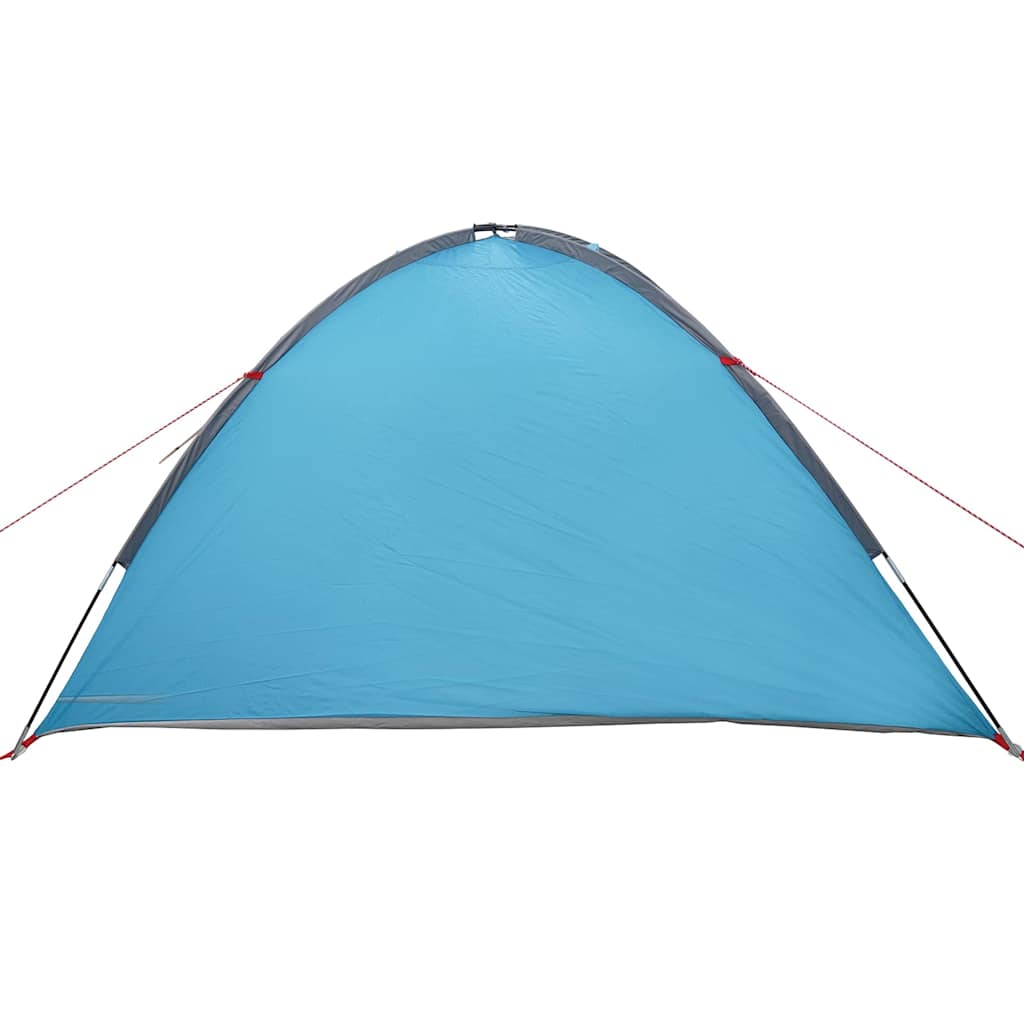 Koepeltent 4-persoons 308 x 268 x 130 cm Waterdicht Blauw taft