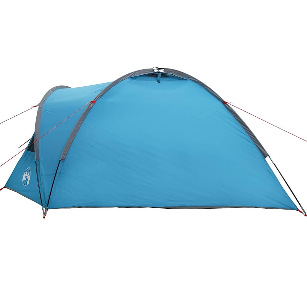 Koepeltent 4-persoons 308 x 268 x 130 cm Waterdicht Blauw taft