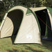 Koepeltent Koepel met dak met opslag Groen 384 x 254 x 170 cm
