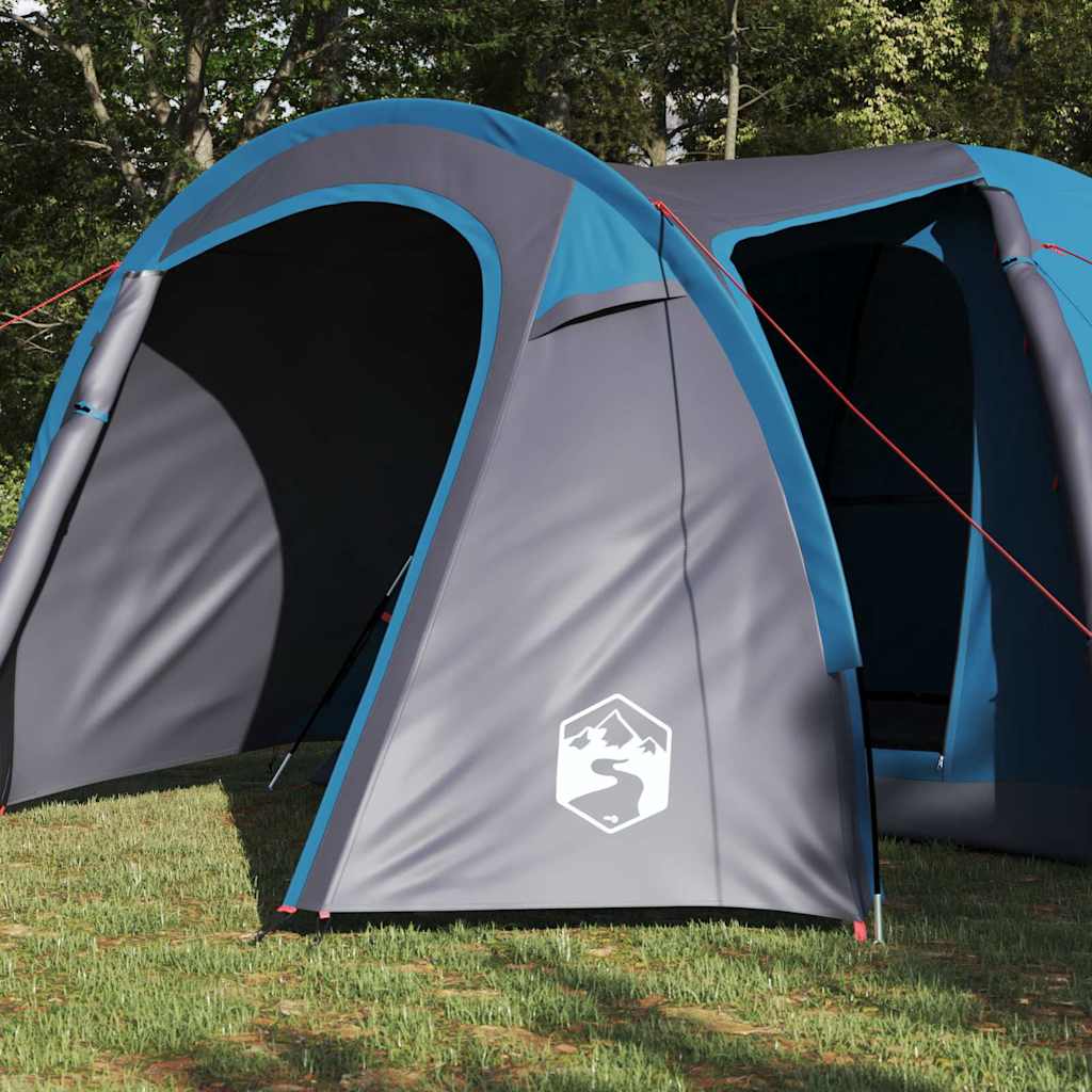 Koepeltent Koepel met dak met opslag Blauw 384 x 254 x 170 cm