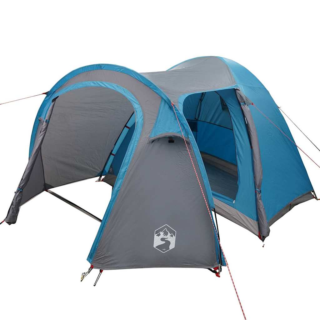 Koepeltent Koepel met dak met opslag Blauw 384 x 254 x 170 cm
