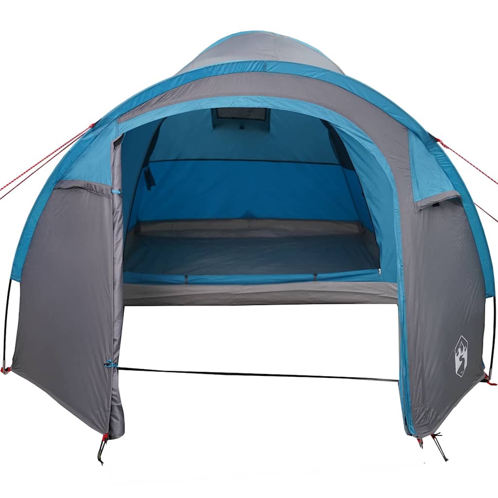 Koepeltent Koepel met dak met opslag Blauw 384 x 254 x 170 cm