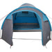 Koepeltent Koepel met dak met opslag Blauw 384 x 254 x 170 cm