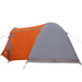 Koepeltent Koepel met dak Grijs en Oranje 384 x 254 x 170 cm