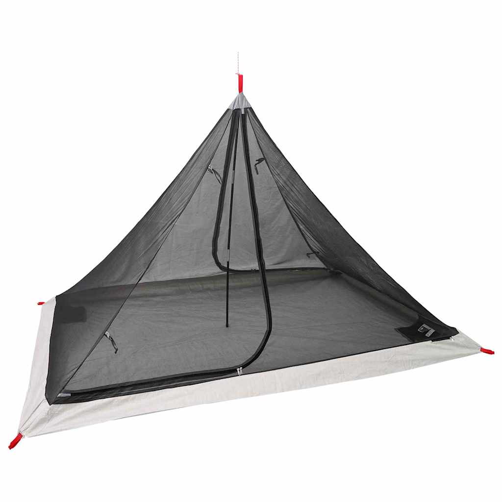 Binnentent met dak Zwart 240 x 160 x 133 cm Met gaasdoek