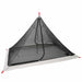 Binnentent met dak Zwart 240 x 160 x 133 cm Met gaasdoek