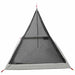 Binnentent met dak Zwart 240 x 160 x 133 cm Met gaasdoek