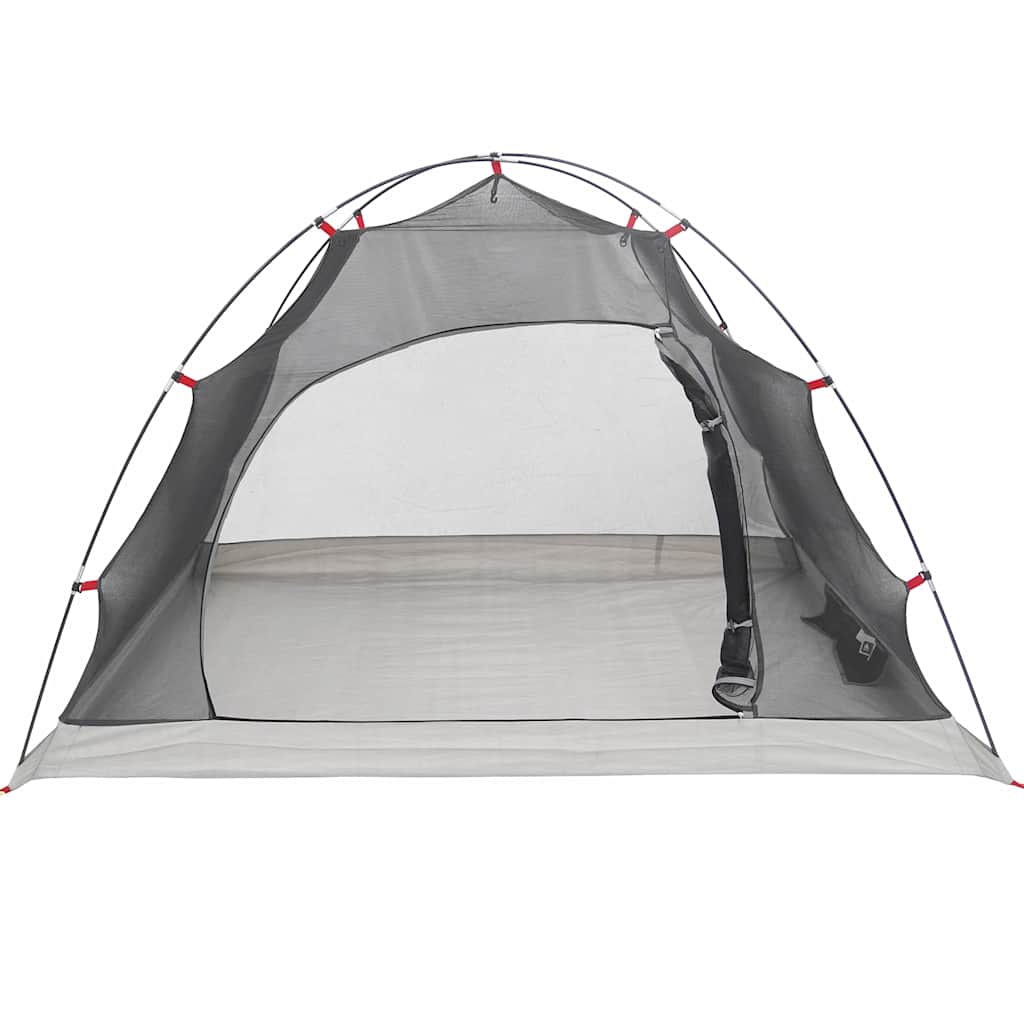 Tent met dak met opslag Grijs en zwart 236 x 108 x 120 cm