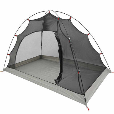 Tent met dak met opslag Grijs en zwart 236 x 150 x 136 cm