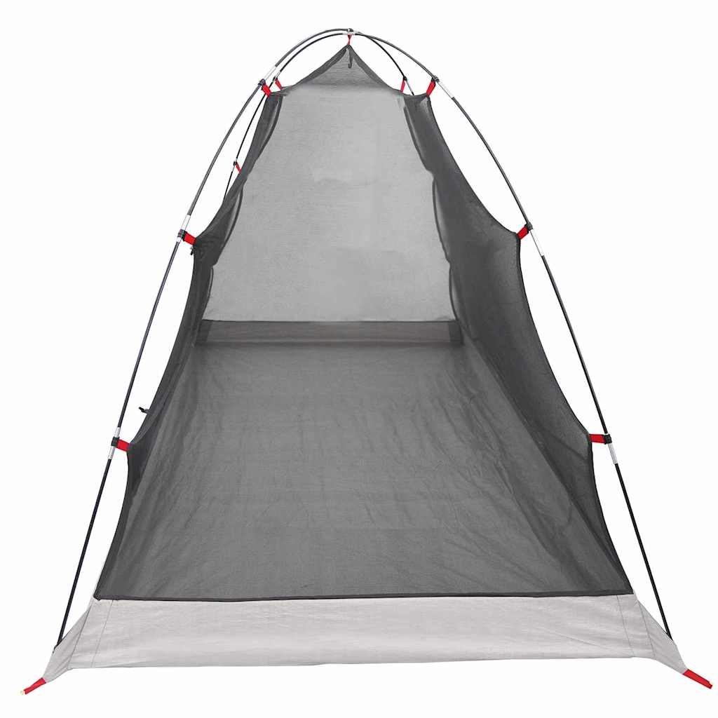 Tent met dak met opslag Grijs en zwart 236 x 150 x 136 cm