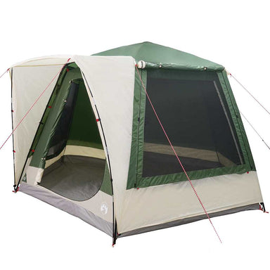 Camping Tent Huisje met dak Groen 420 x 420 x 227 cm Polyester