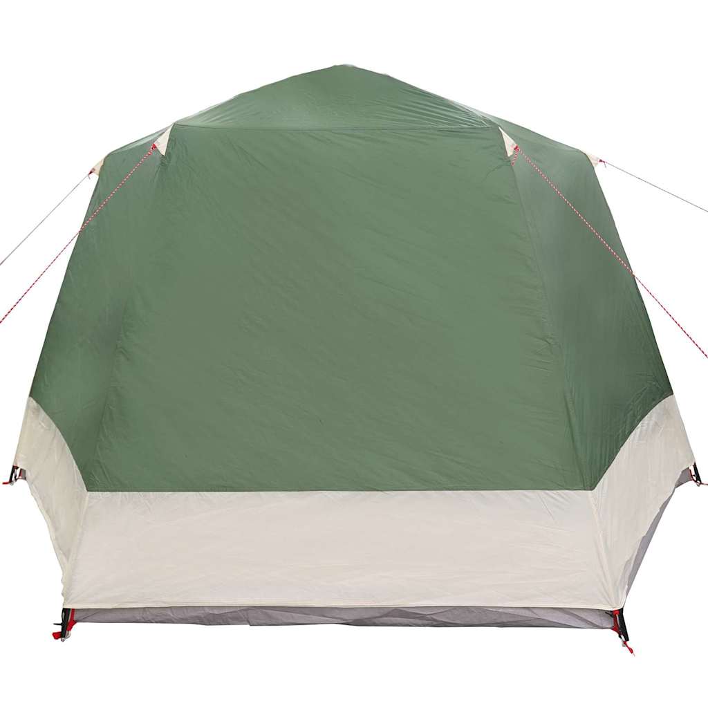 Camping Tent Huisje met dak Groen 420 x 420 x 227 cm Polyester