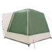 Camping Tent Huisje met dak Groen 420 x 420 x 227 cm Polyester