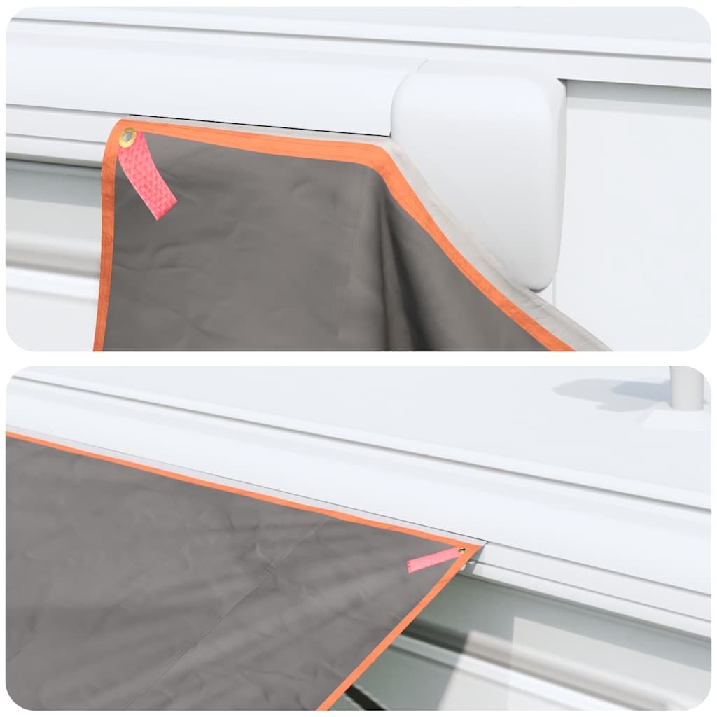 Waterdicht Zeil -persoons 240 x 300 cm Grijs en Oranje