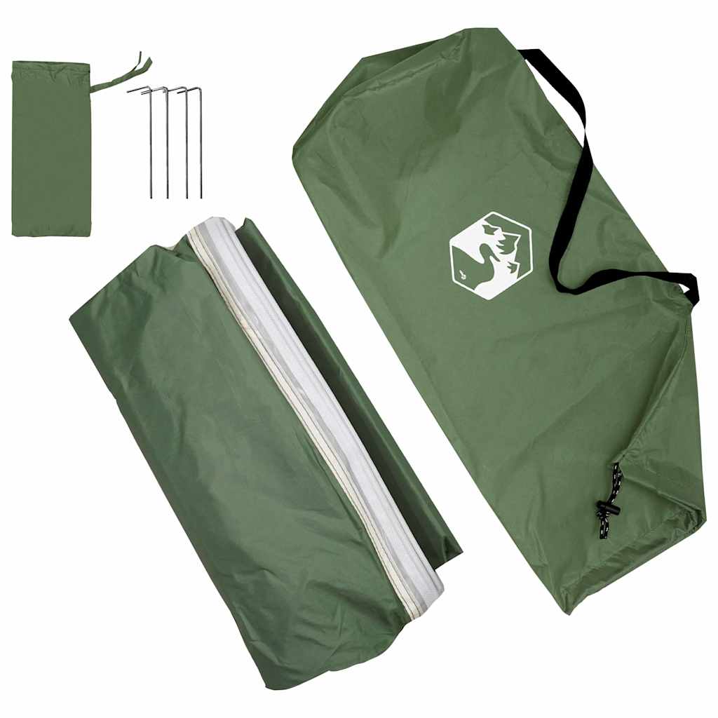 Caravanluifel -persoons 240 x 460 cm Waterdicht Groen taft