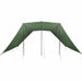 Waterbestendige Tarp -persoons 302 x 240 x 240 cm Waterdicht