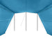 Waterbestendige Tarp -persoons 302 x 240 x 240 cm Waterdicht