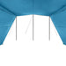 Waterbestendige Tarp -persoons 402 x 240 x 240 cm Waterdicht