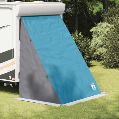 Achterkleptent -persoons 190 x 150 x 185 cm Blauw taft