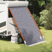 Achterkleptent -persoons 190 x 150 x 185 cm Grijs en Oranje