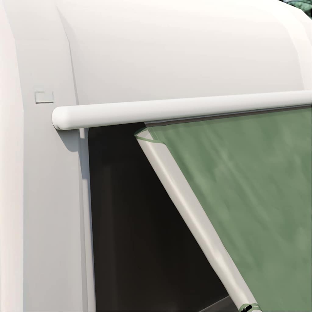 Achterkleptent -persoons 190 x 150 x 185 cm Groen taft