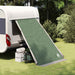 Achterkleptent -persoons 190 x 150 x 185 cm Groen taft