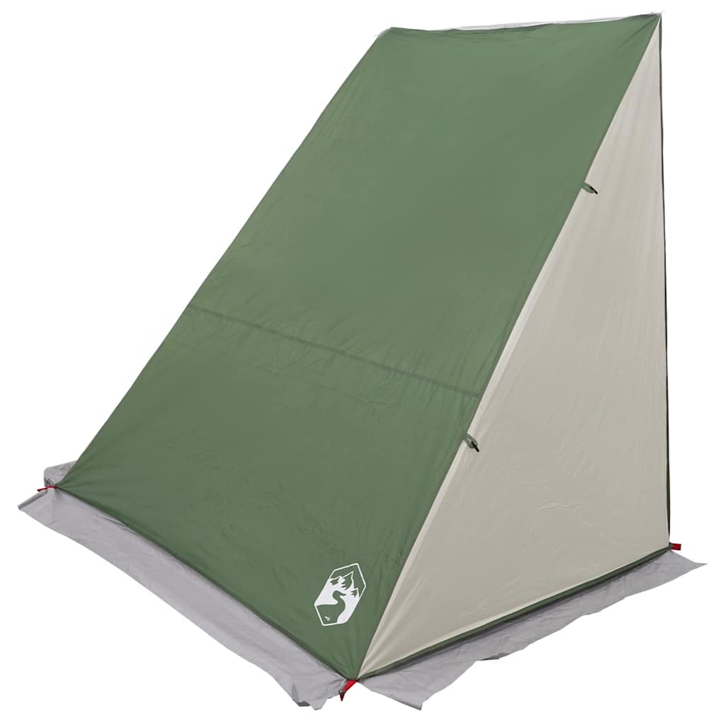 Achterkleptent -persoons 190 x 150 x 185 cm Groen taft