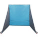 Achterkleptent -persoons 190 x 150 x 185 cm Blauw taft