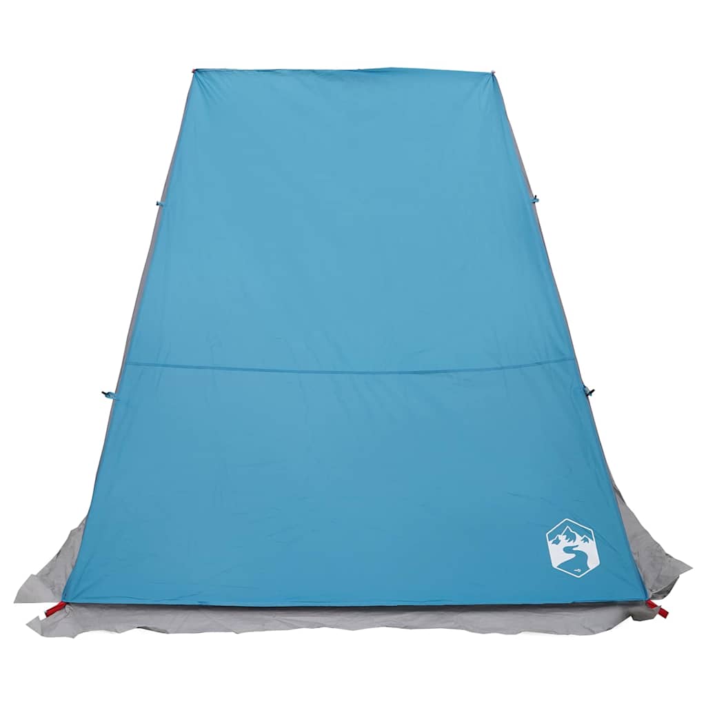Achterkleptent -persoons 190 x 150 x 185 cm Blauw taft