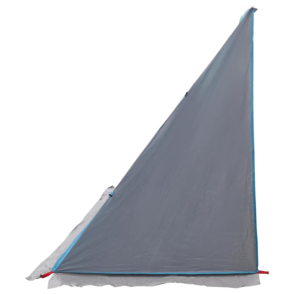 Achterkleptent -persoons 190 x 150 x 185 cm Blauw taft